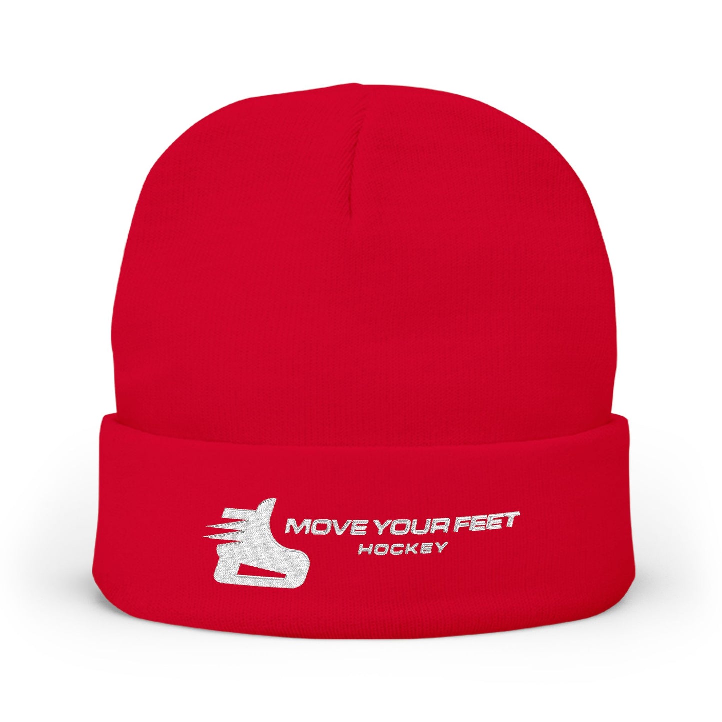 "Move Your Feet Hockey" beanie