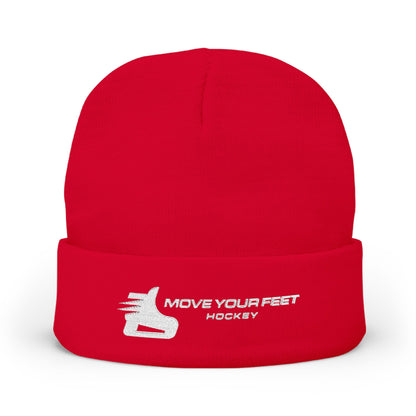 "Move Your Feet Hockey" beanie