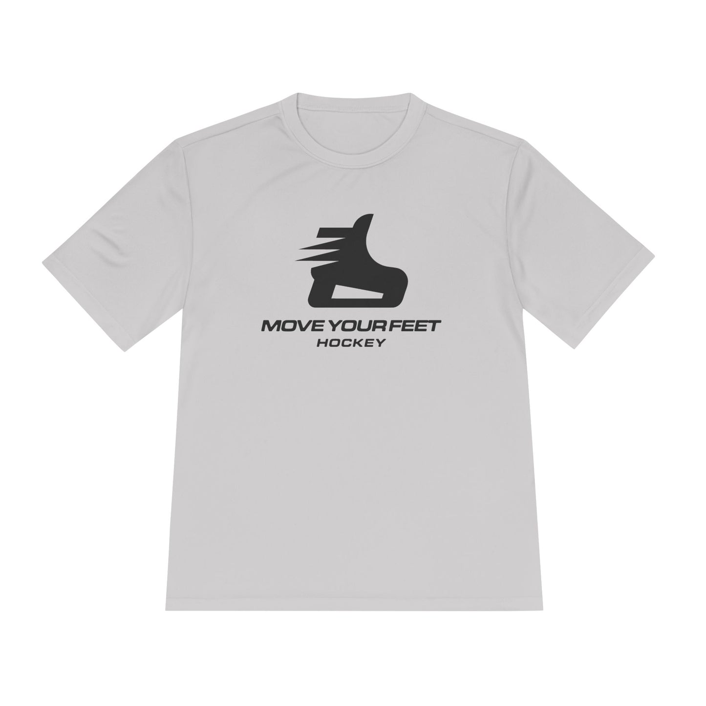 "Move Your Feet Hockey Moisture" -Wicking Tee