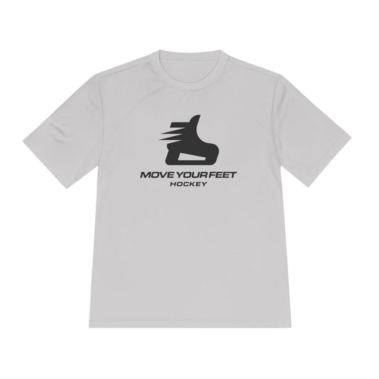 "Move Your Feet Hockey Moisture" -Wicking Tee