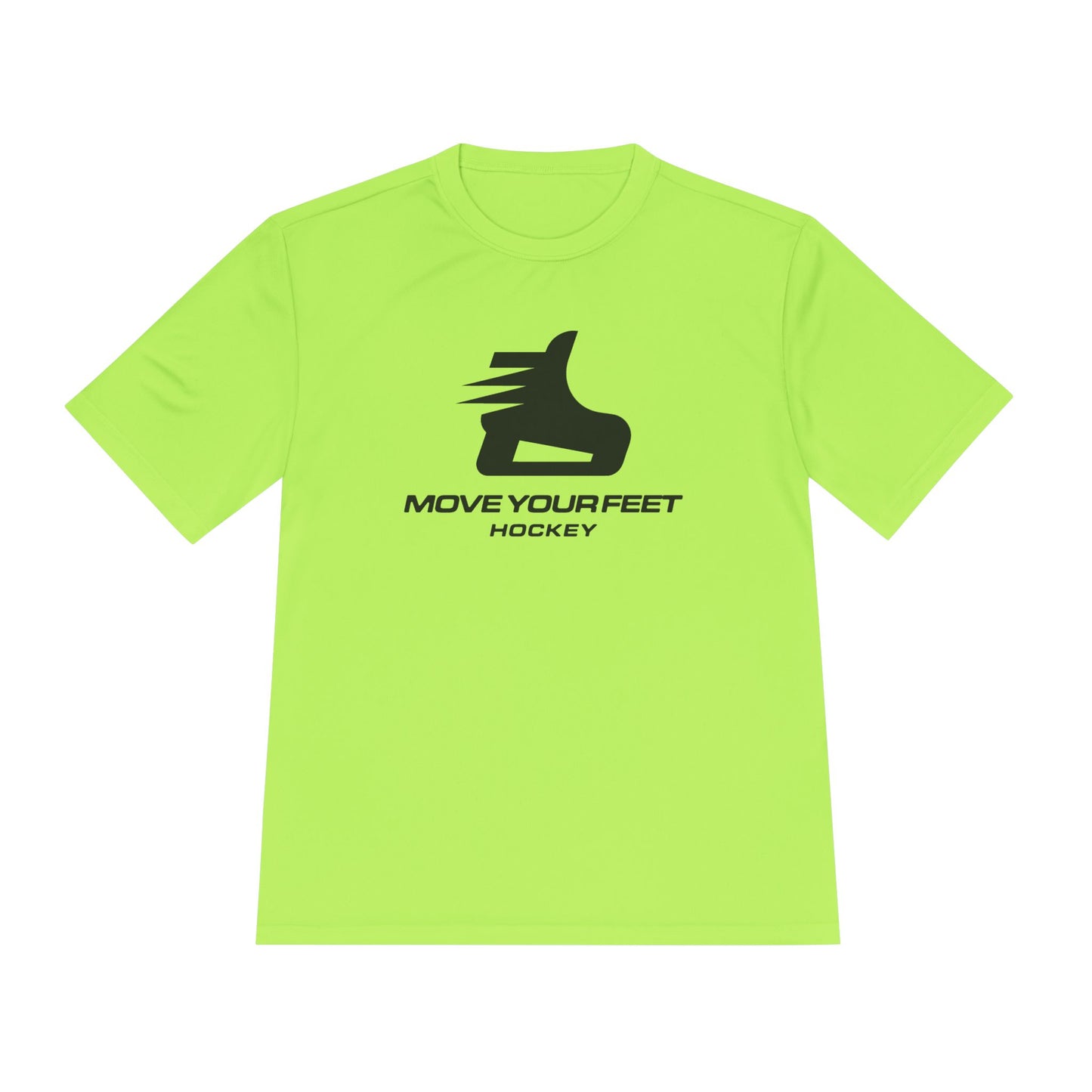 "Move Your Feet Hockey Moisture" -Wicking Tee