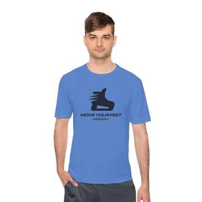 "Move Your Feet Hockey Moisture" -Wicking Tee