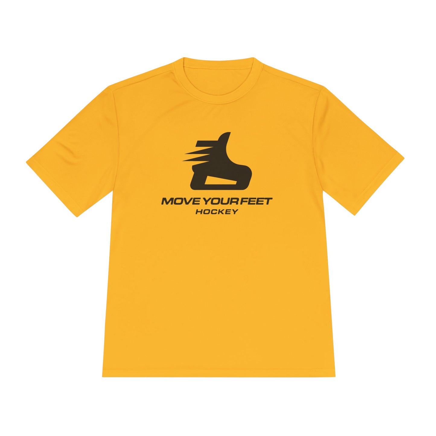 "Move Your Feet Hockey Moisture" -Wicking Tee
