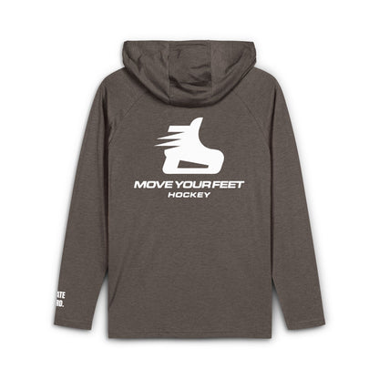 "Move Your Feet Hockey" - Statement Hoodie