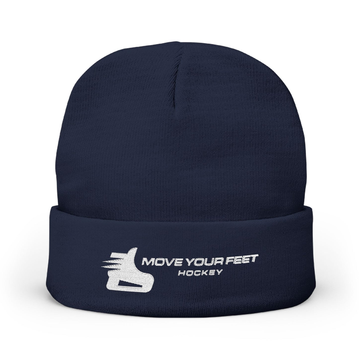 "Move Your Feet Hockey" beanie