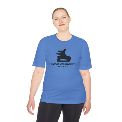 "Move Your Feet Hockey Moisture" -Wicking Tee