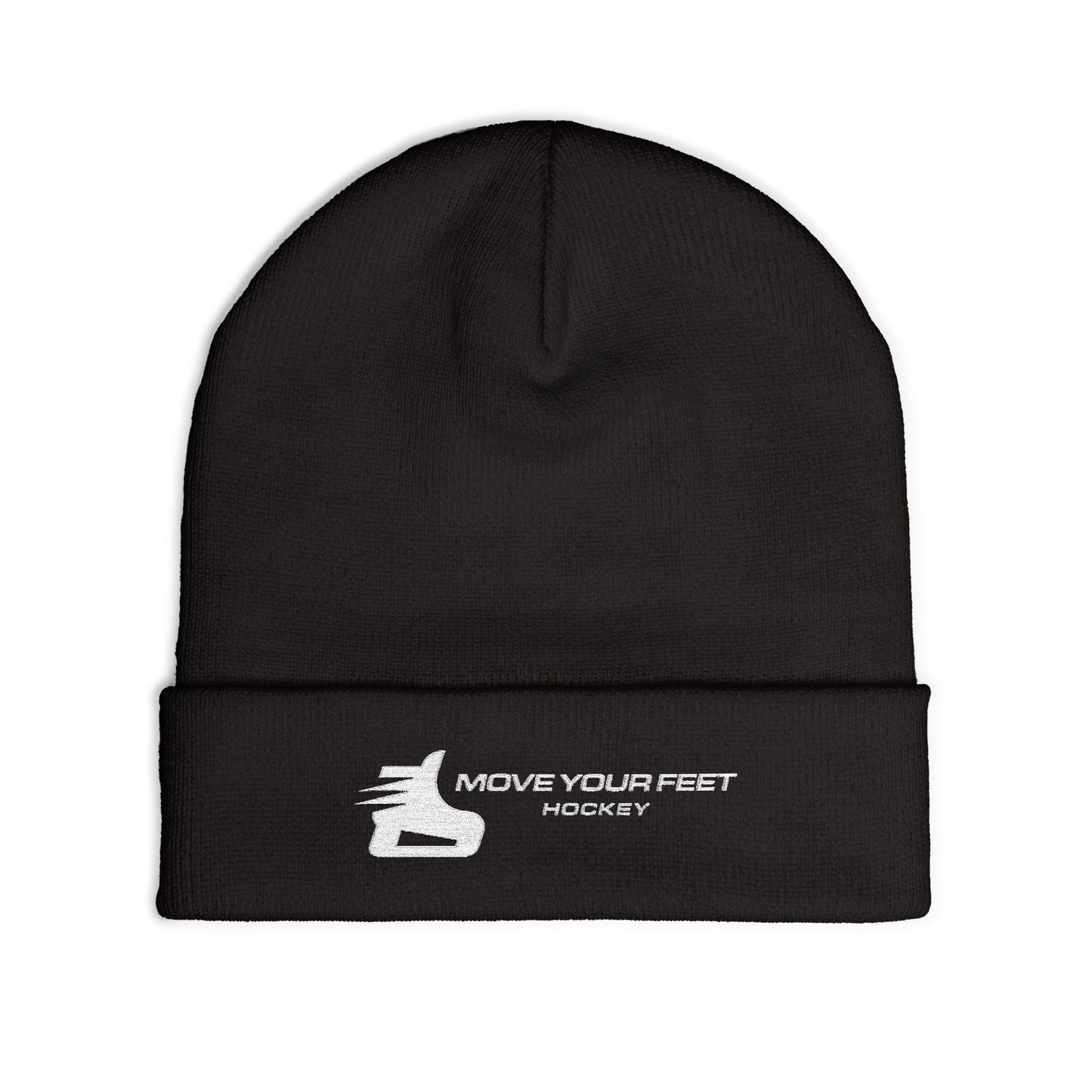 "Move Your Feet Hockey" beanie