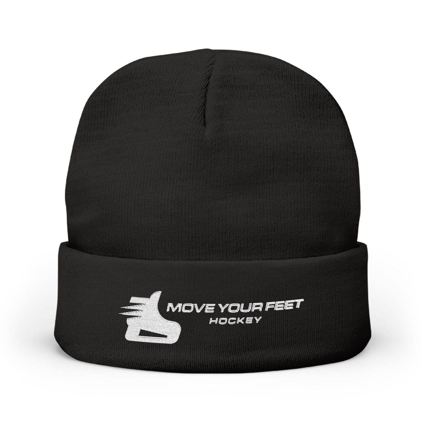 "Move Your Feet Hockey" beanie
