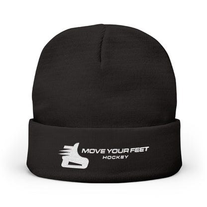 "Move Your Feet Hockey" beanie