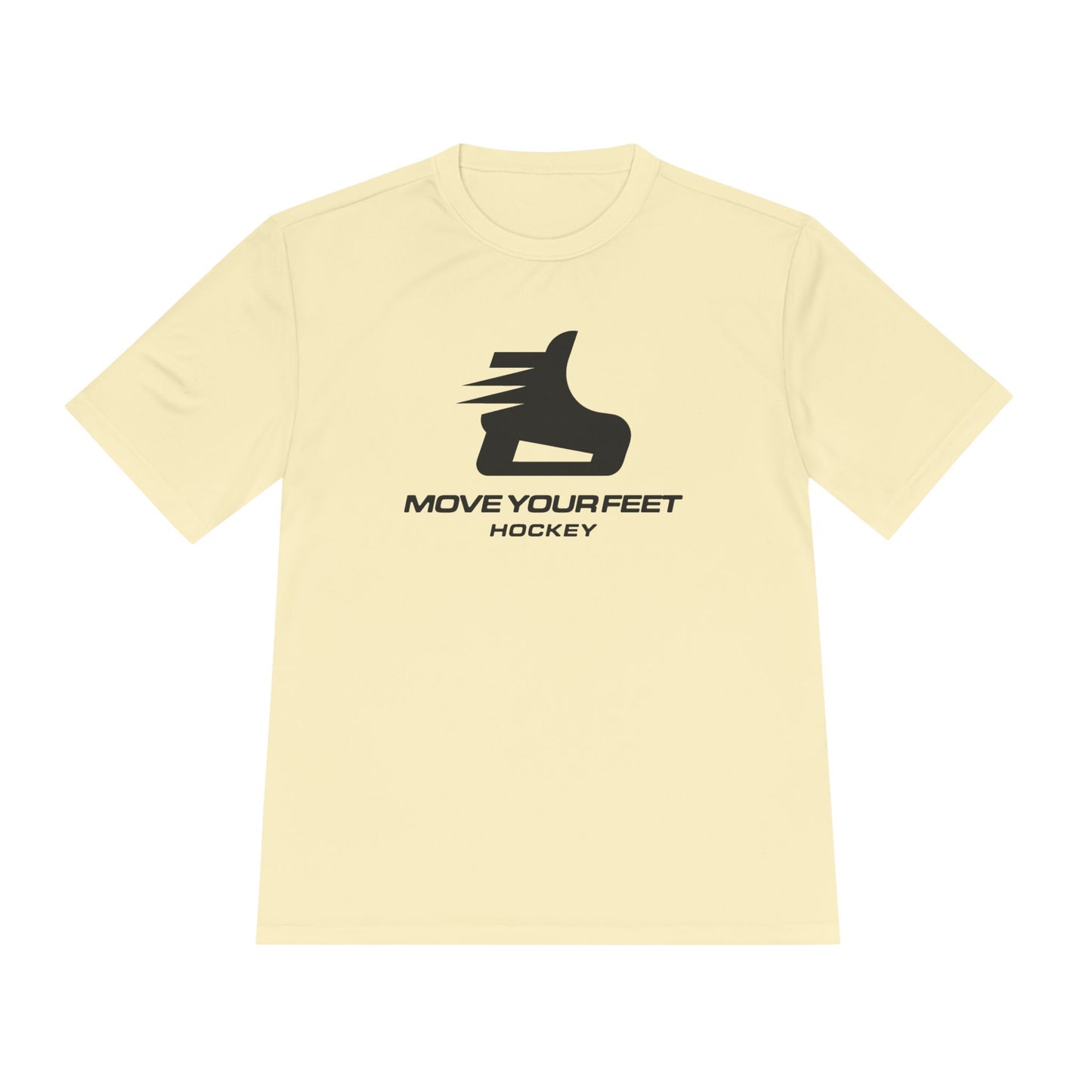 "Move Your Feet Hockey Moisture" -Wicking Tee