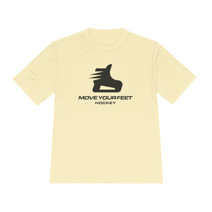 "Move Your Feet Hockey Moisture" -Wicking Tee