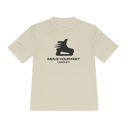 "Move Your Feet Hockey Moisture" -Wicking Tee
