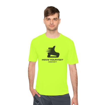"Move Your Feet Hockey Moisture" -Wicking Tee