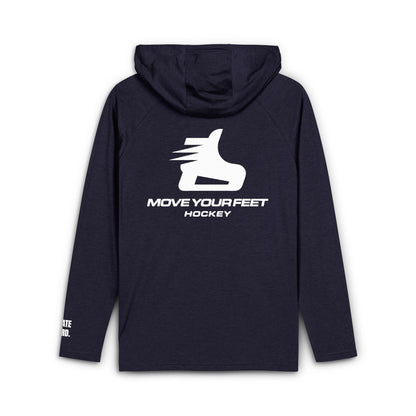 "Move Your Feet Hockey" - Statement Hoodie