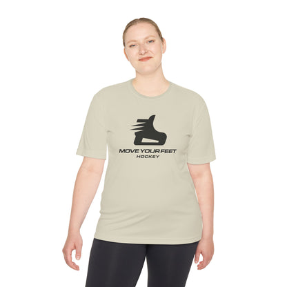 "Move Your Feet Hockey Moisture" -Wicking Tee