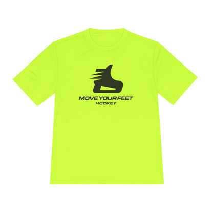 "Move Your Feet Hockey Moisture" -Wicking Tee