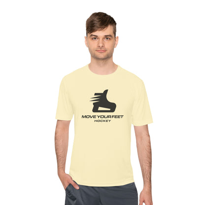"Move Your Feet Hockey Moisture" -Wicking Tee