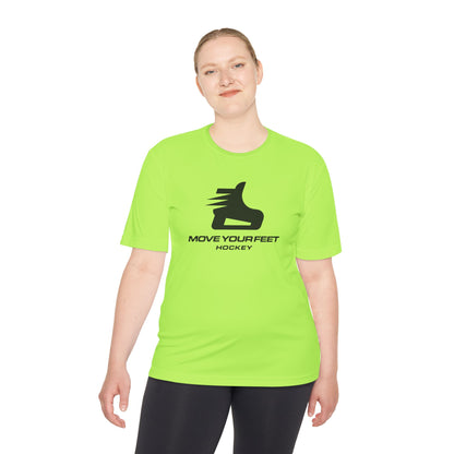 "Move Your Feet Hockey Moisture" -Wicking Tee